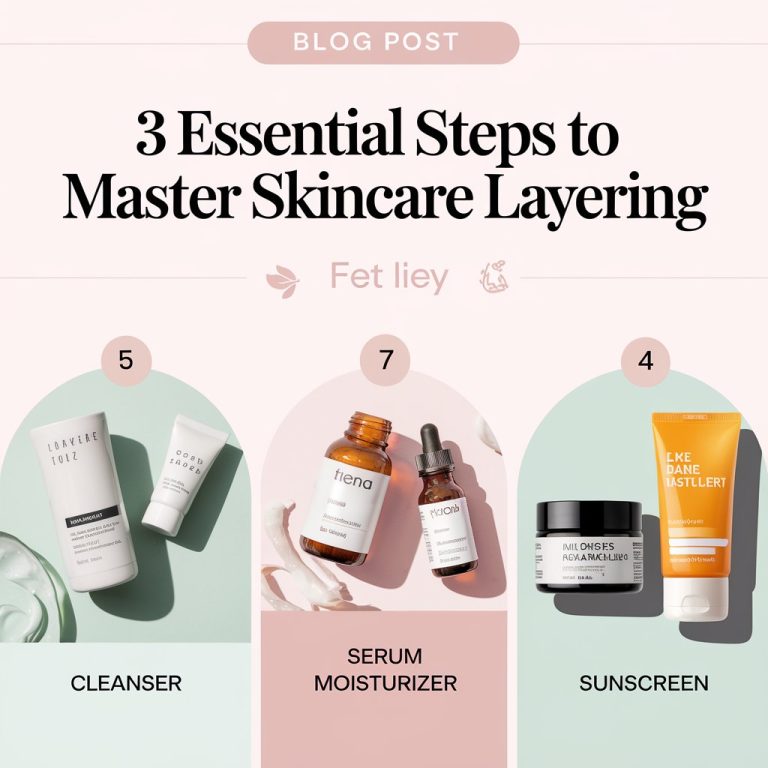 3 Essential Steps to Master Skincare Layering