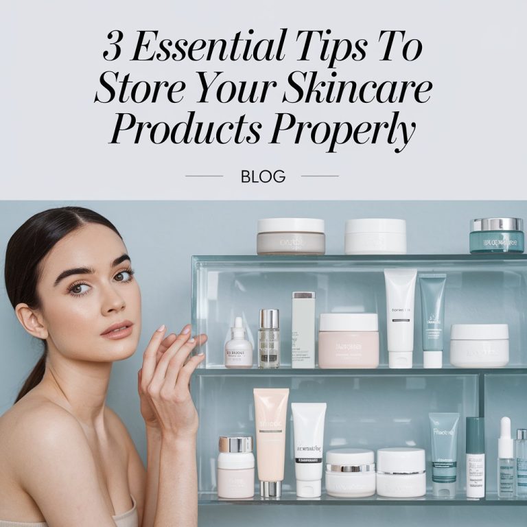 "3 Essential Tips for Storing Your Skincare Products Effectively