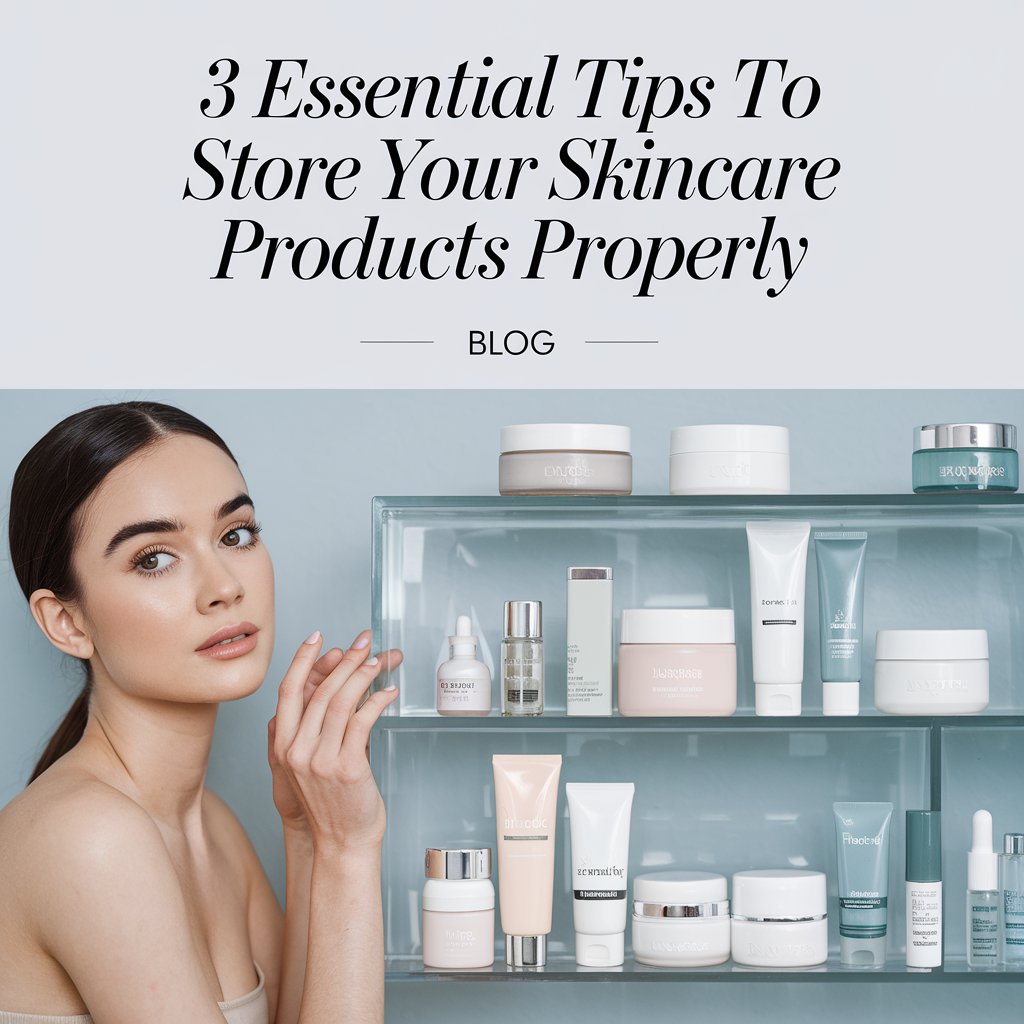 "3 Essential Tips for Storing Your Skincare Products Effectively