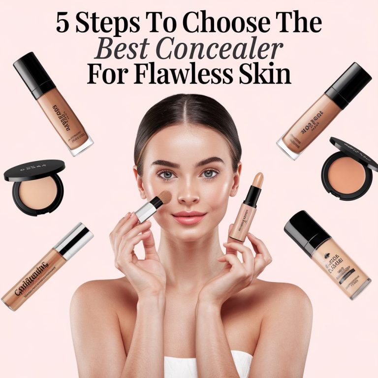 5 Steps to Choose the Best Concealer for Flawless Skin