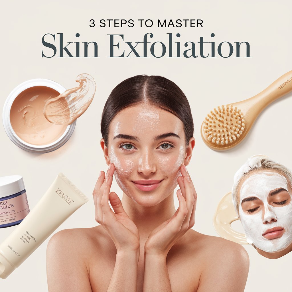 3 Steps to Master Skin Exfoliation